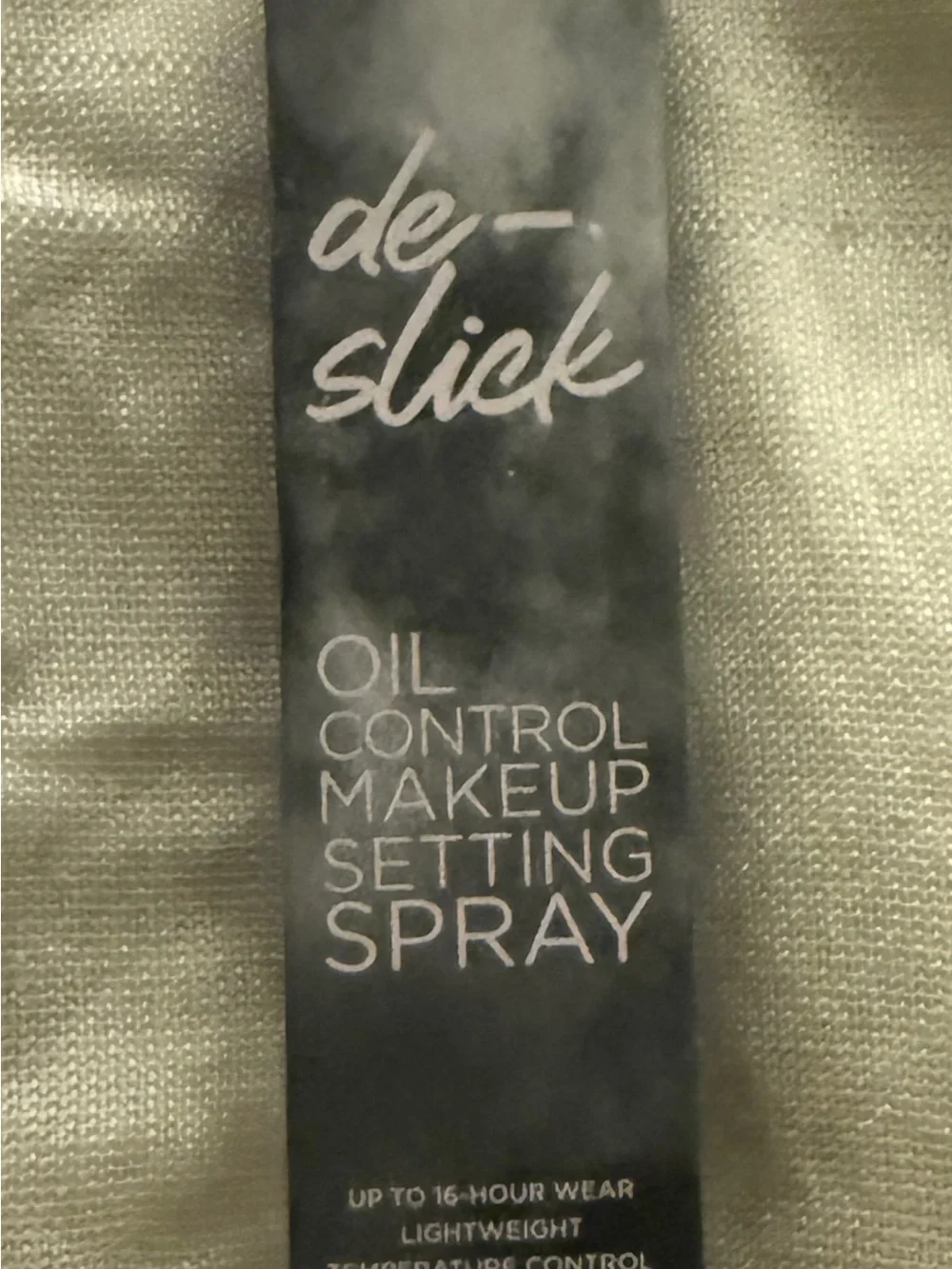 Urban Decay De-Slick Oil Control Makeup Setting Spray 30 mL New
